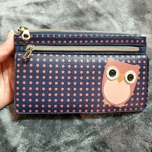 Relic double zip wallet